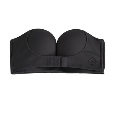 厂家Front Closure Adjustable Women Padded Bra Gather Straple