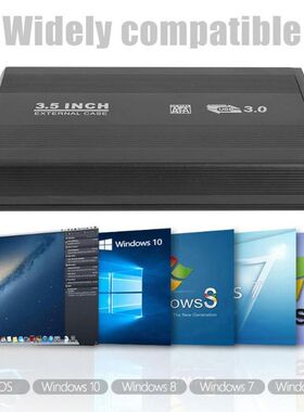 3.5 inch SATA to USB3.0 USB 2.0 HDD Box SSD Case Hard Disk