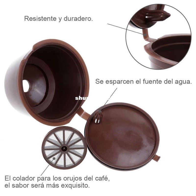 速发Refillable Dolce Gusto Coffee Capsules Refilling More Re