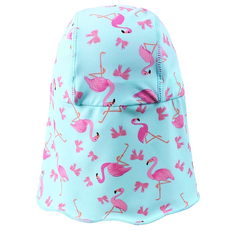 BAOHL Baby Swimming Caps 2019 Swim Sun Hats Flamingos Patter