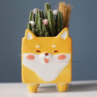 Ceramic plant Cartoon Animal pot macetas 推荐 balcony flower