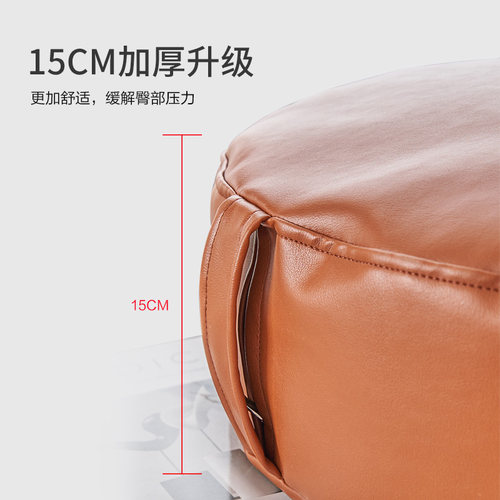 简约现代屁垫坐垫榻榻米垫子加厚PU环保皮质蒲团客厅卧室地上坐垫