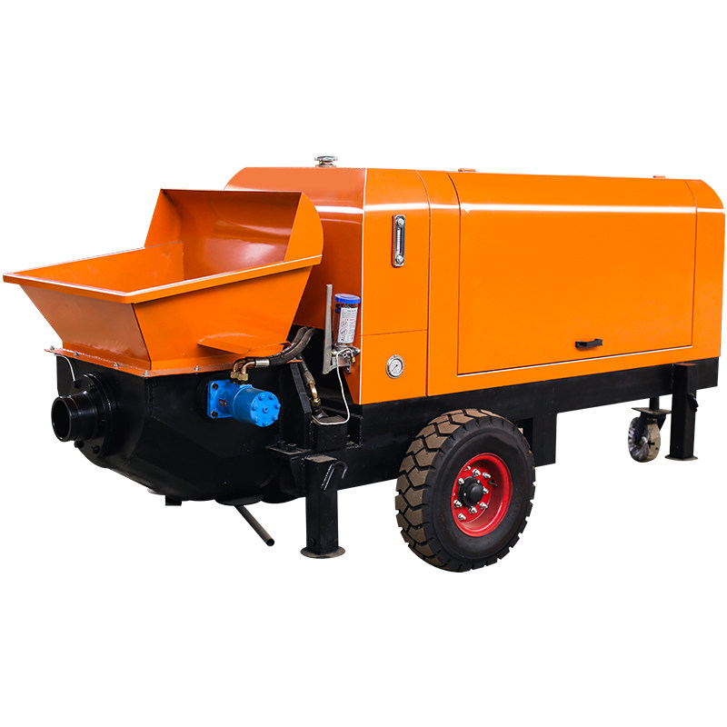 商砼细石混凝土输送泵大骨二次构造柱泵上料机小型结构浇筑机地泵