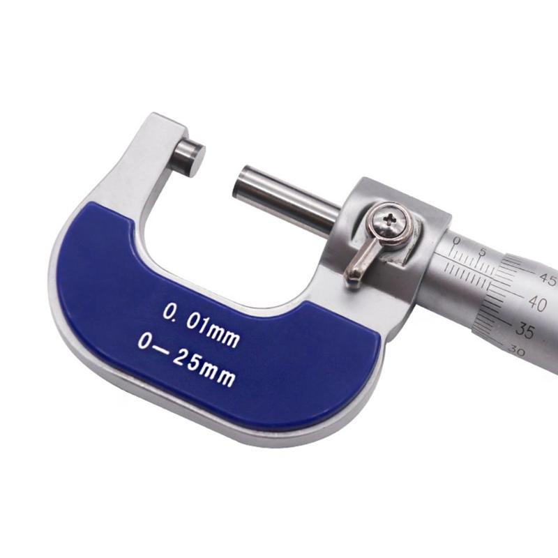 极速0-25mm Outside Micrometer 0.01mm Micrometer Caliper Gaug