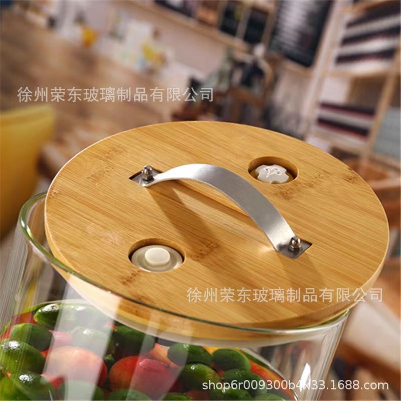 耐高温玻璃青梅泡酒瓶p带龙头泡酒坛葡萄酿酒瓶可乐饮料密封罐家