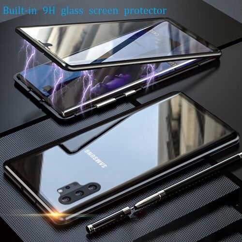 Magnetic Metal Case  Samsung Galaxy note 10 plus A50 A51 A70