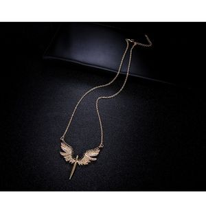 极速gel Wings Necklaces for Women Collar Colar Gift Girl Jew