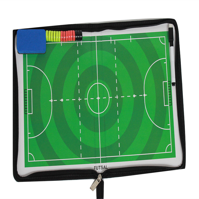 五人制足球战术板教练板足球战术板教练员指挥演示比赛训练战术本