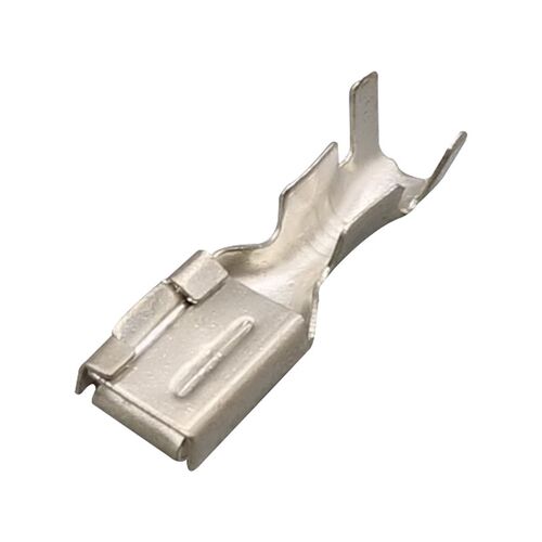DJ621-4.8×0.8BC汽车电子风扇端子4.8mm接线插Y簧镀锡铜端子