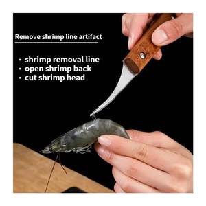 Household Stainlessq Steel Shrimp Line Knife Kitchen Peeling