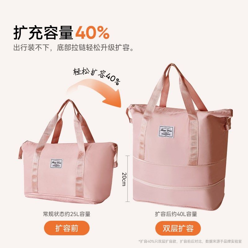 旅行包女大容量收纳便携手提包出差待产运动健身可套拉杆箱行李袋,箱包皮具/热销女包/男包,旅行袋,淘宝优惠券,粉丝福利购,淘宝优惠卷