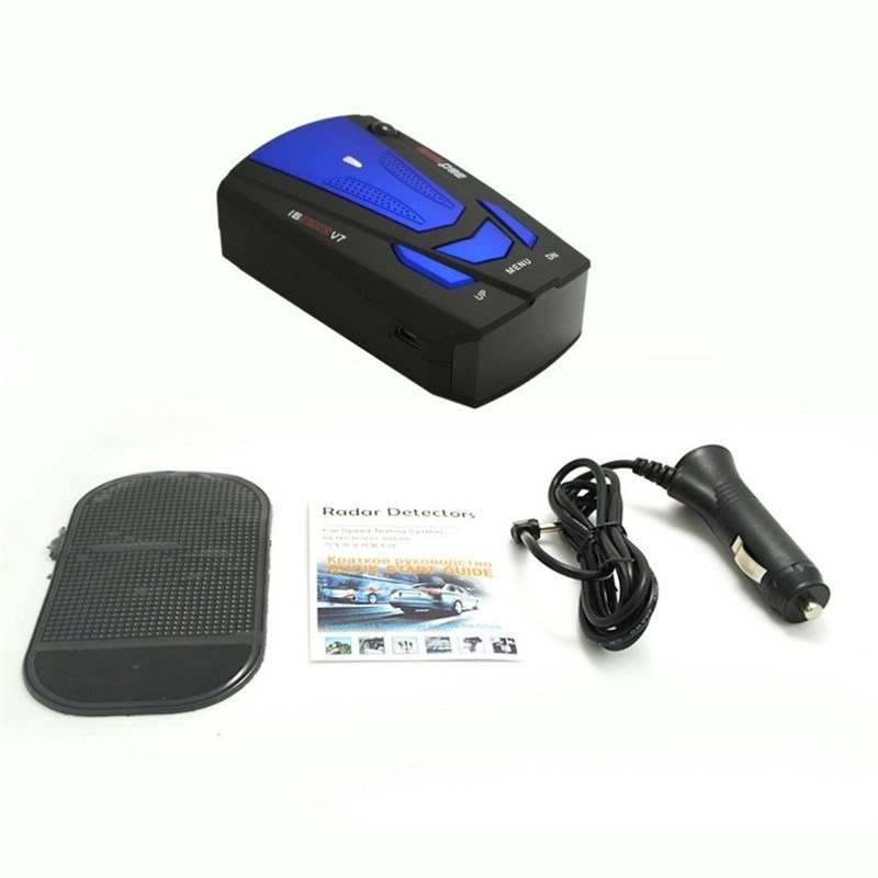 360 Degreegs Car Radar Detector 16 Band Voice Alert Laser V7