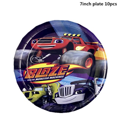 56pcs-120pcs/lot Blaze Machines Car Theme Party Dec Tablewar