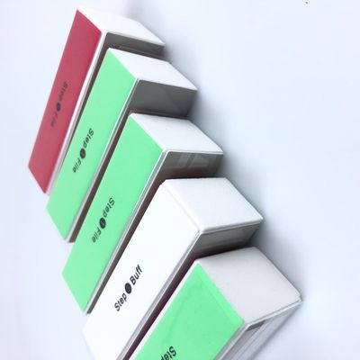 速发推荐Nail Files Free shipping 4 Sides Sponge Nail Buffer