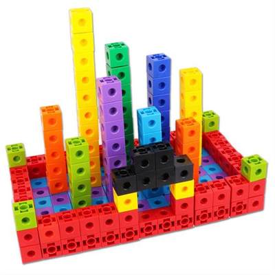 推荐100pcs Numberblocks Multilink Linking Counting Cubes Sna