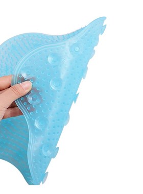 Silicone Bath Foot Massage Pad Mat Shower Back Massage Cushi