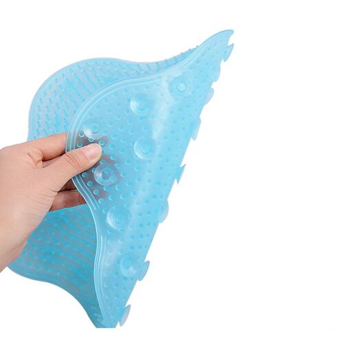 Silicone Bath Foot Massage Pad Mat Shower Back Massage Cushi