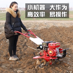 菜地 旋耕机大型拖拉机用翻土机新式 苗圃微耕机皮带深松加厚耕地