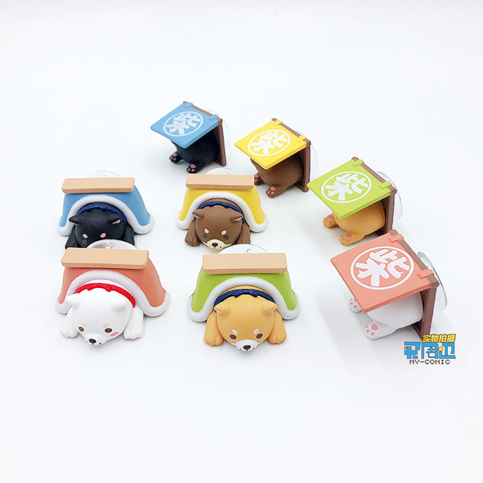 现货 日版SK japan 萌趣忠犬 榻榻米 吸盘 摆件扭蛋