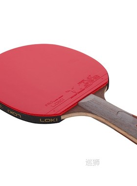 Professional Table Tennis Racket Carbon Blade with Rubber Pi