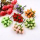 2cm Bundle Mini Bou Flowers 推荐 12heads Artificial Silk Rose