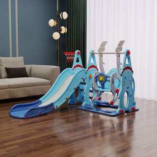 尤卡布儿b童室内家用秋千滑滑梯组合多功能宝宝玩具小型游乐园加
