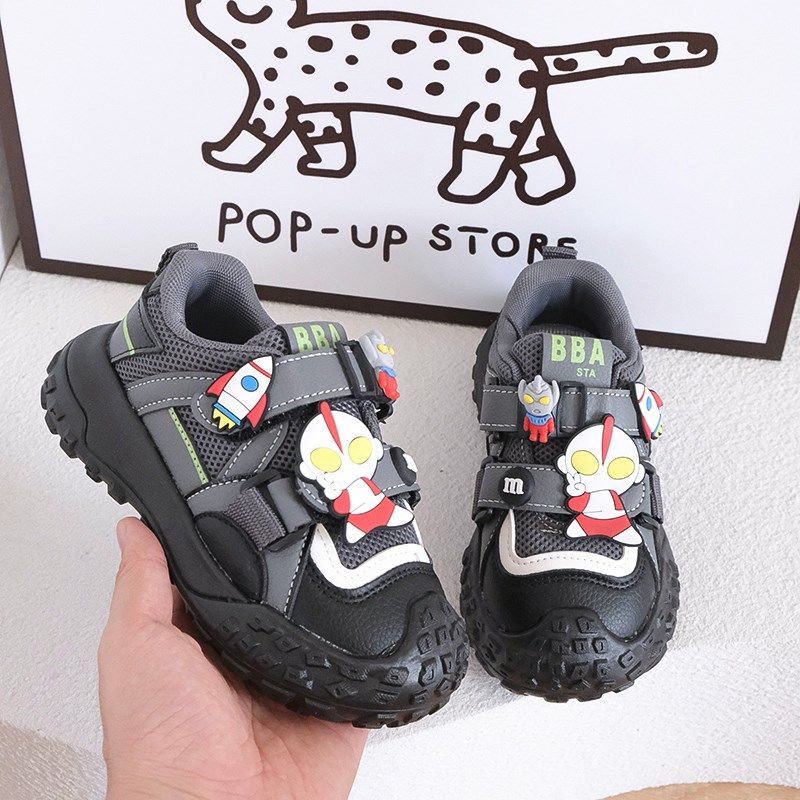 儿童卡通老爹鞋2025新款春秋男童透气网面运动鞋魔术贴软底休闲鞋,童鞋/婴儿鞋/亲子鞋,运动鞋,淘宝优惠券,粉丝福利购,淘宝优惠卷