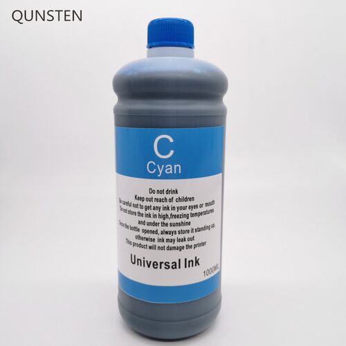 1000ML 1KG Liter Black C M Y Refill Dye Based Ink Kit Replac