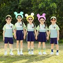 纯棉一年级班服运动会小学生校服 短袖 幼儿园园服夏季 现货速发夏装