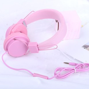 儿童摄影道具糖果色耳机黄色红色耳麦影楼拍照创意拍摄装 饰摆件