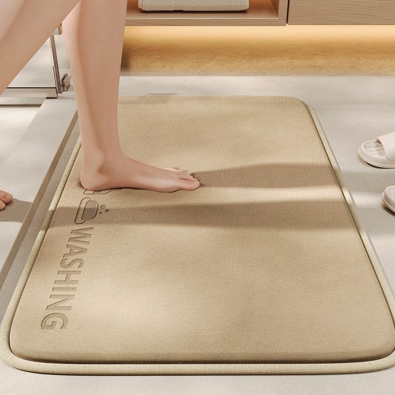 卫生间地垫免洗可擦加厚海绵地毯门垫厕所洗手间门口吸水软脚垫子,居家布艺,家用脚垫,淘宝优惠券,粉丝福利购,淘宝优惠卷