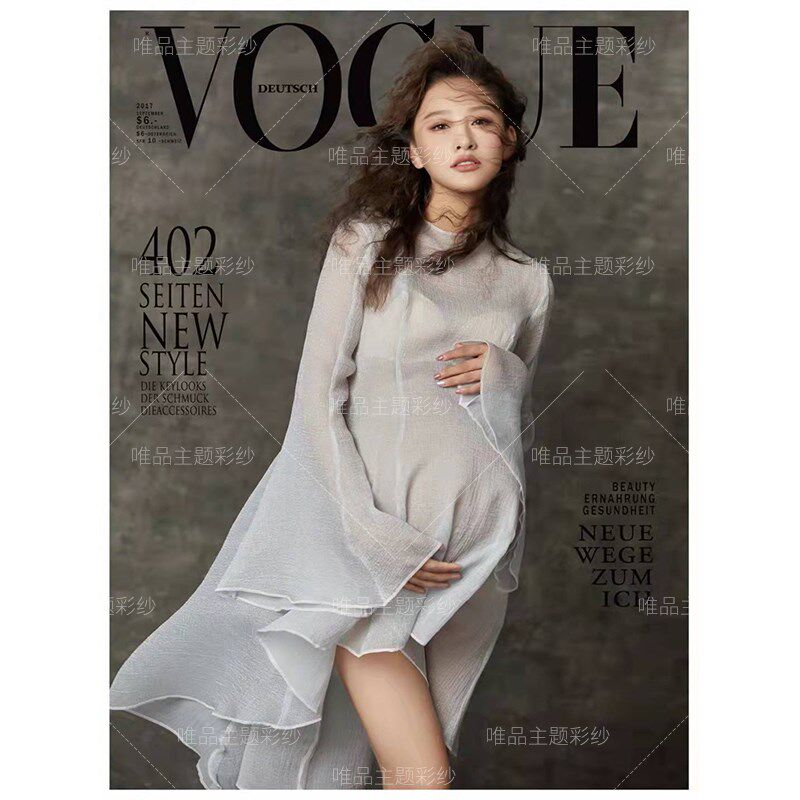 新款影楼孕妇照服装写真拍照y辣妈怀孕照艺术照孕妈咪摄影服饰纱