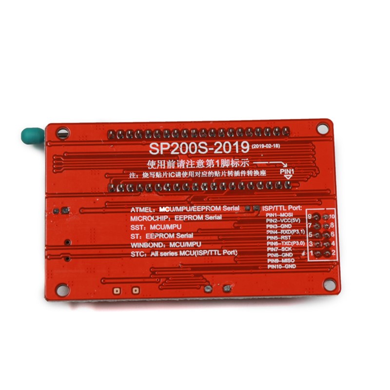 STC89Cd52编程器51单片机24/93存储芯片烧录器AT89C52下载器SP200