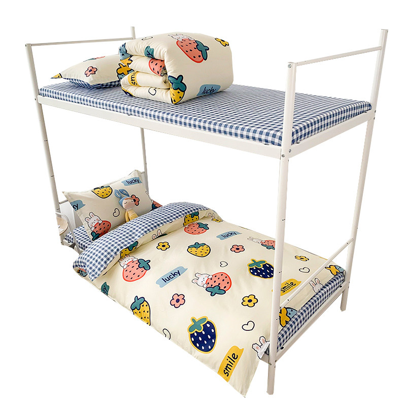 现货少女心卡通学生宿舍床上三件套全棉床单被套六件套床上用,床上用品,学生床品套件,淘宝优惠券,粉丝福利购,淘宝优惠卷