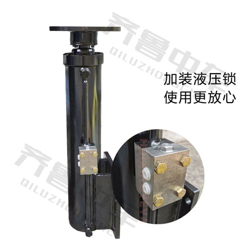 手柄按钮操作液压站半挂车专用车甩挂车专用自动电动液压升降支腿