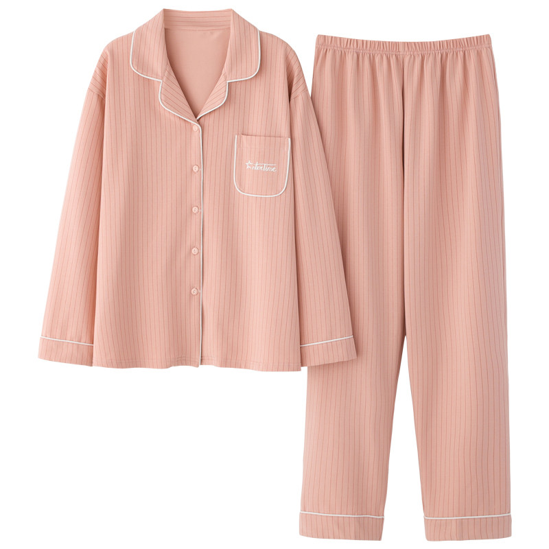 情侣睡衣春秋长袖秋冬2023年新款简约开衫休闲男女家居服套装,女士内衣/男士内衣/家居服,睡衣/家居服套装,淘宝优惠券,粉丝福利购,淘宝优惠卷