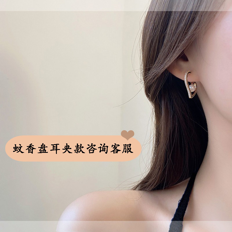 小众高货复古耳夹女无耳洞夏天今年新款独特的耳环小众设计感高级