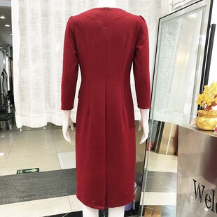 金丽年华24B001 喜婆婆旗袍裙婚宴晚礼服秋季新款妈妈连衣裙婚礼