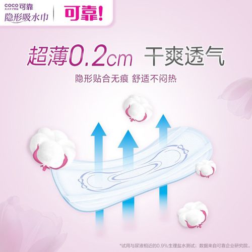 可靠安心吸水巾女性轻度失禁/孕妇/老人漏尿卫生巾190/245/290mm