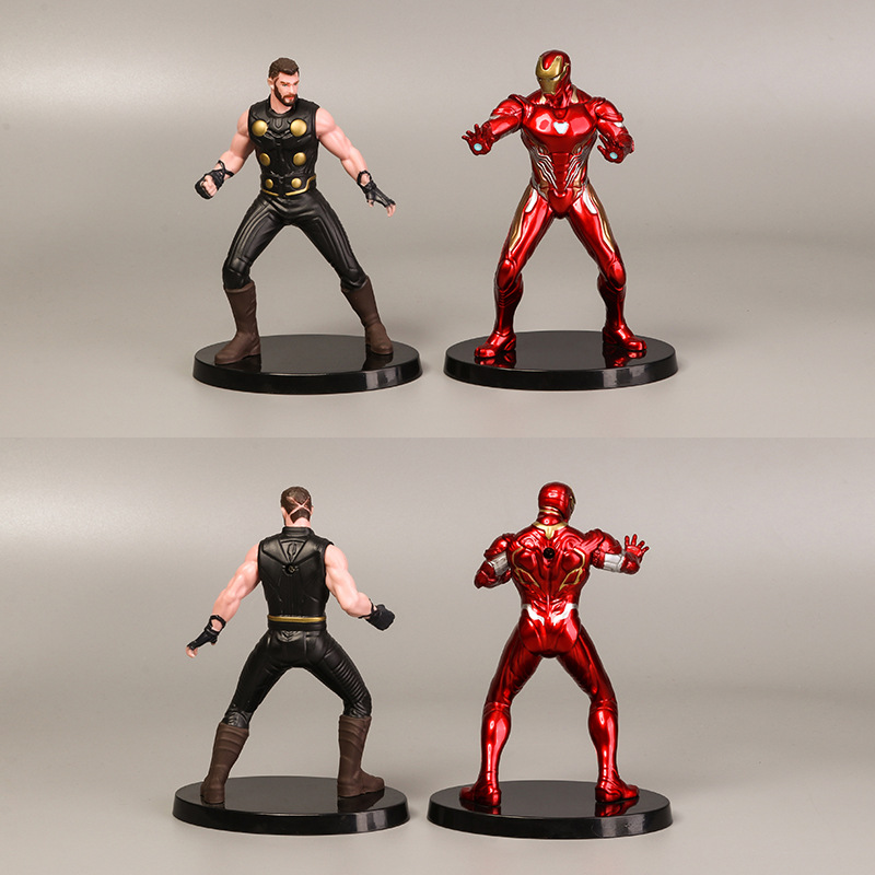 极速Captain America hulk iron man thor doctor cake decoratio