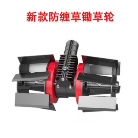 割草机除草轮松土轮开沟轮翻土锄草刀齿轮箱总成背负式通用配件