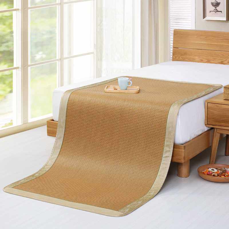 藤席凉席学生宿舍单人0.9席子0.8可折叠竹席儿童冰丝席草席加厚夏,床上用品,藤席,淘宝优惠券,粉丝福利购,淘宝优惠卷