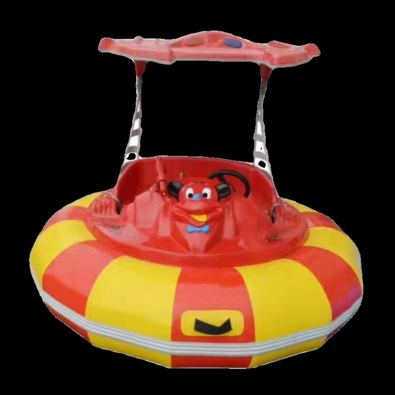 公园游船水上激光碰碰船亲子电动船景区观光船多人脚踏船电瓶船