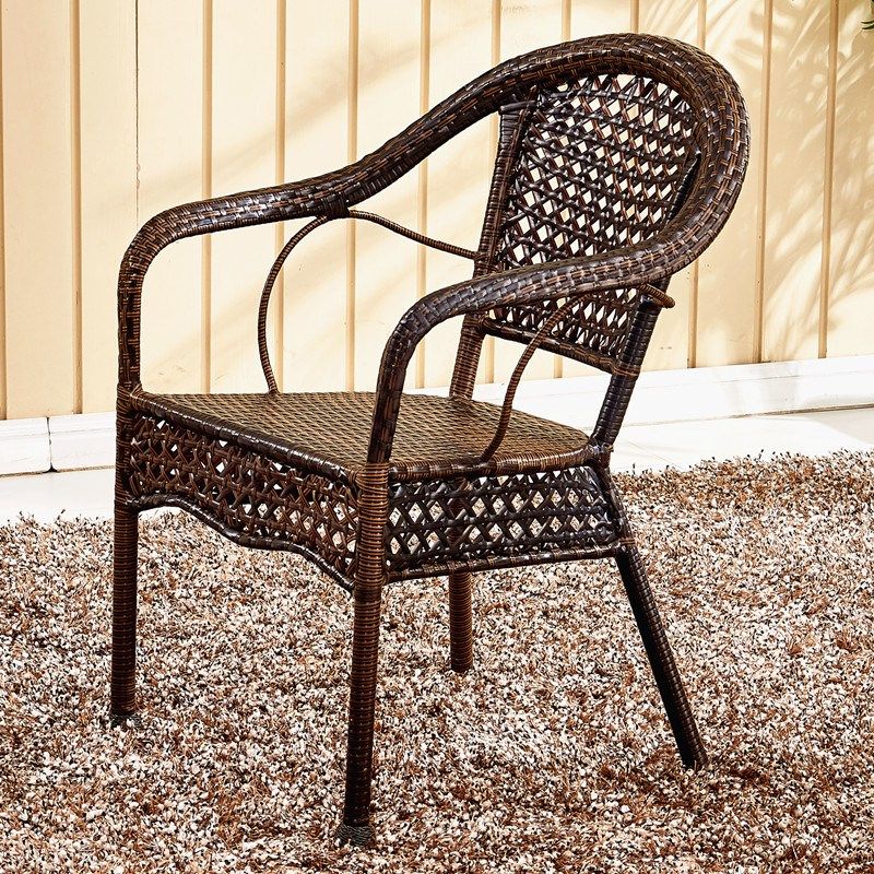 靠背椅单人藤椅家用滕编扶手椅子户外餐椅阳台休闲座椅老人藤椅1,住宅家具,阳台椅,淘宝优惠券,粉丝福利购,淘宝优惠卷