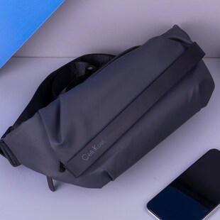 胸包男腰包男士斜挎包男款胸前包防水牛津布小背包高级感大容量潮