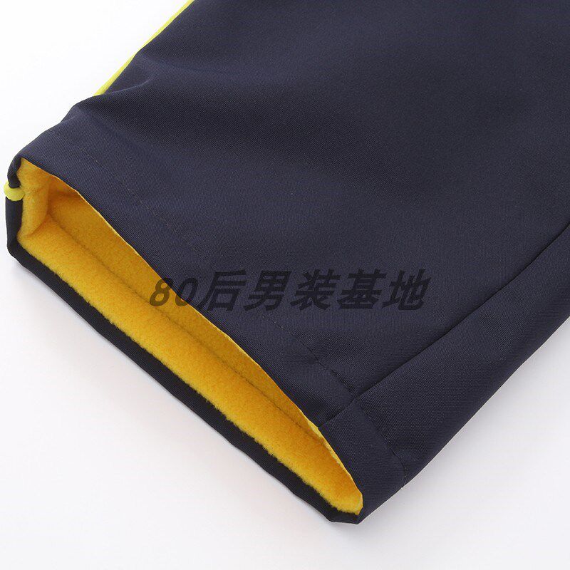 春秋冬季校服裤子男女小学生初中生高中生加绒加厚运动裤防风防水