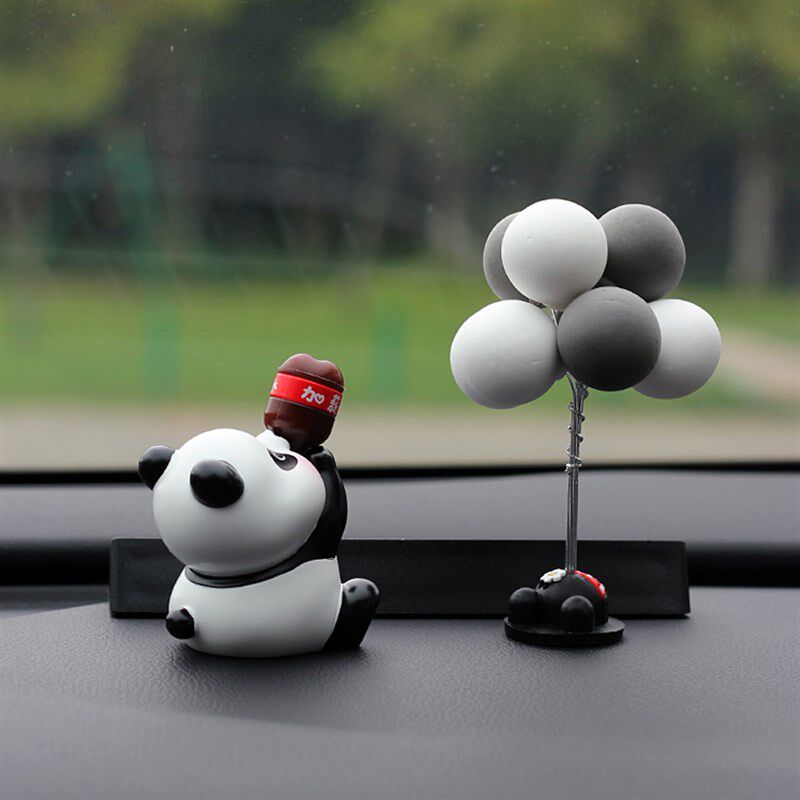 可爱加薪熊临时停车号码牌扫码二维码挪车移车电话牌汽车创意摆件