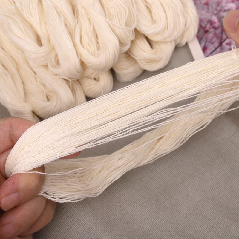 热销老式白棉线经典怀旧妈妈手工DIY纳鞋底缝被子十字绣白洋线纯