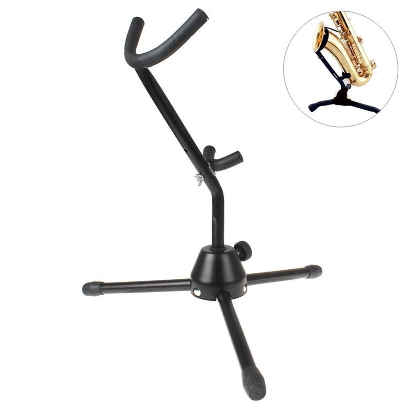 Foldable Portable Alto Tenor Saxophone Stand Sax Tripod Hold