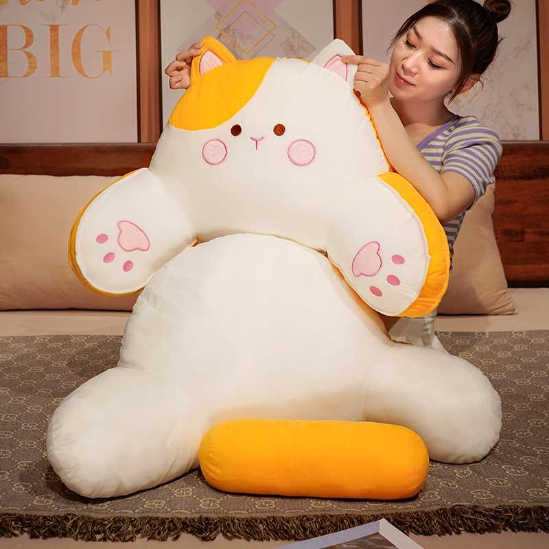 床头靠垫软e包床上靠枕宿舍大靠背垫抱枕女生睡觉沙发护腰靠枕夏